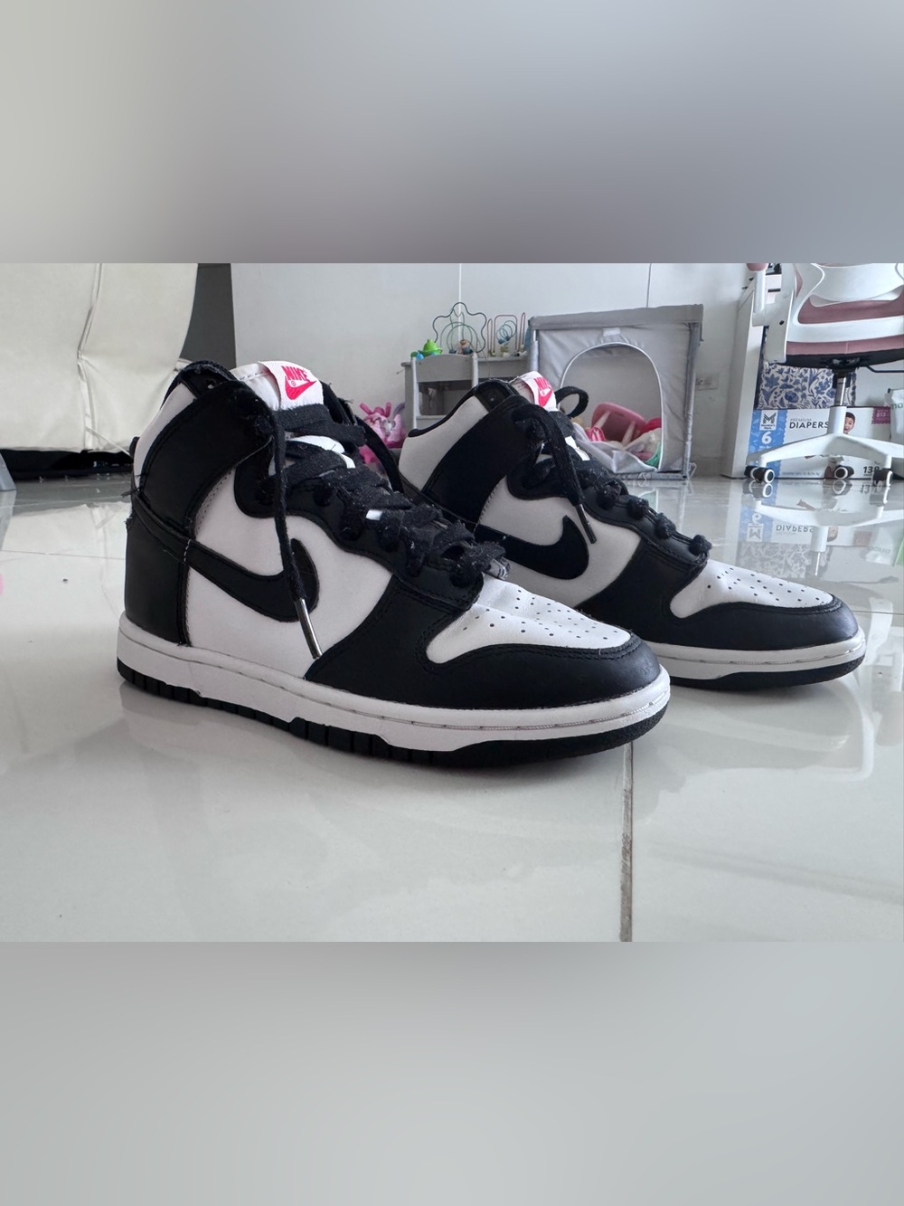 Nike High Panda (NEVER USED)